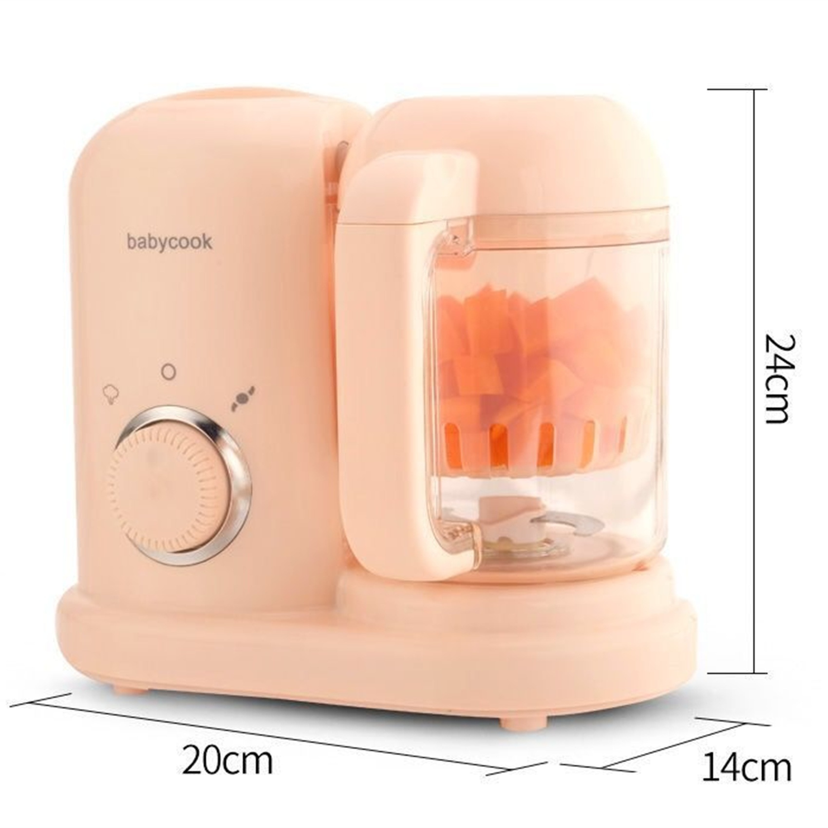 Baby Food Maker And Steamer - Baby Food Maker,Multi-Function Steamer Grinder Blender