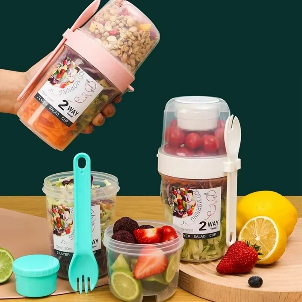 Baby Food Warmer - Portable Salad Cup Breakfast Cup Food