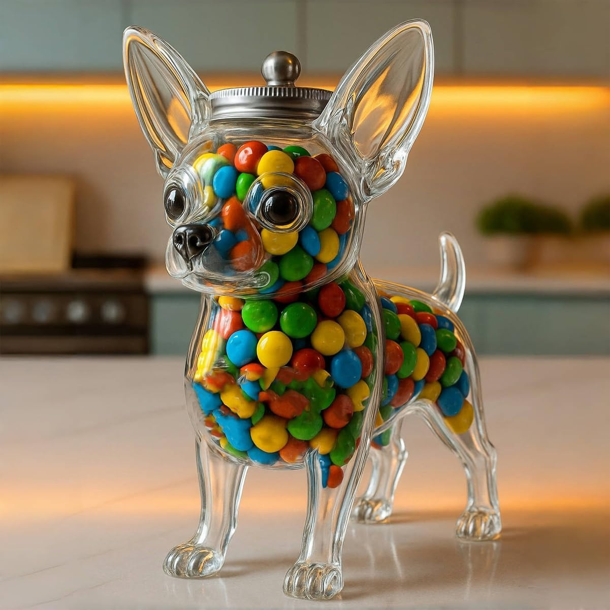 Snack Container Travel - Chihuahua Shaped Container Freshness Preserving Chihuahua