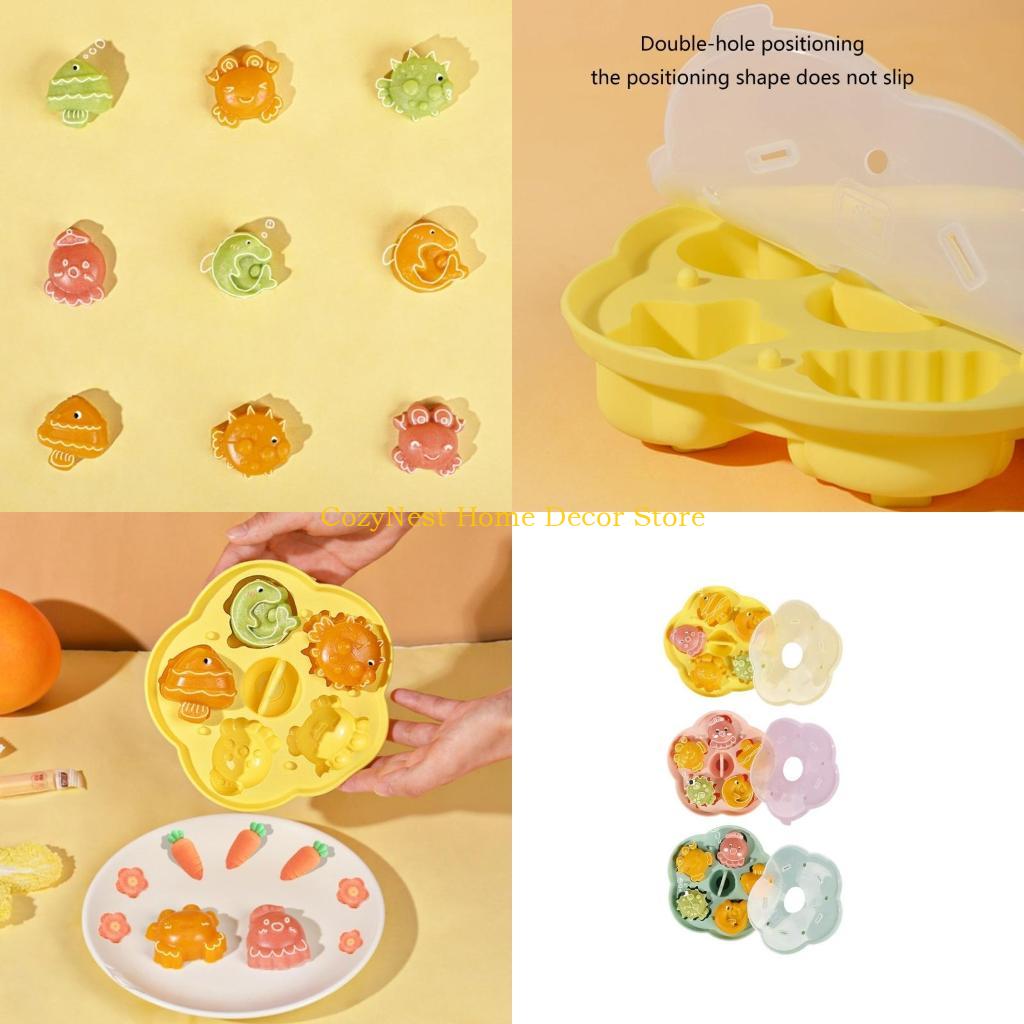 Baby Food Jelly - 92MF Rice Cake Mould Cute Marine