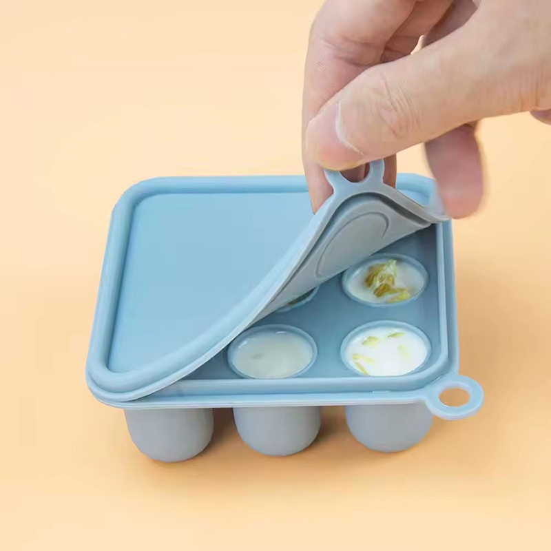 Baby Food Jars Glass - Silicone Baby Food Freezer Tray with