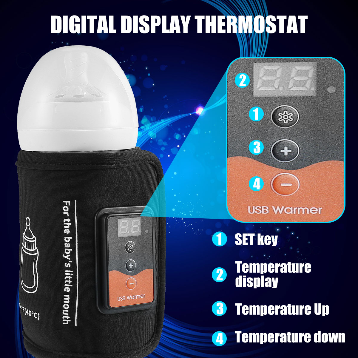 Baby Bottle Warmer USB Powered - Baby Food Warmer 评论和价格