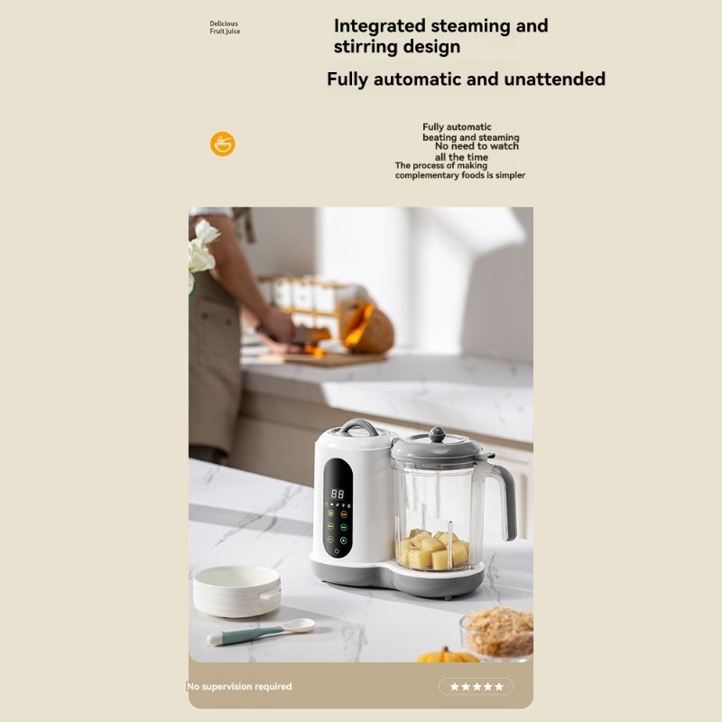 [NEW!N92R】 Automatic Baby Food - Baby Food Maker And Steamer 评论和价格