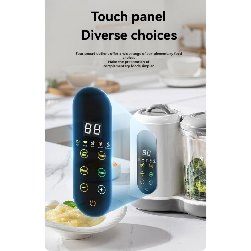 B64B-Automatic For Infants Bab - Baby Food Maker And Steamer 评论和价格