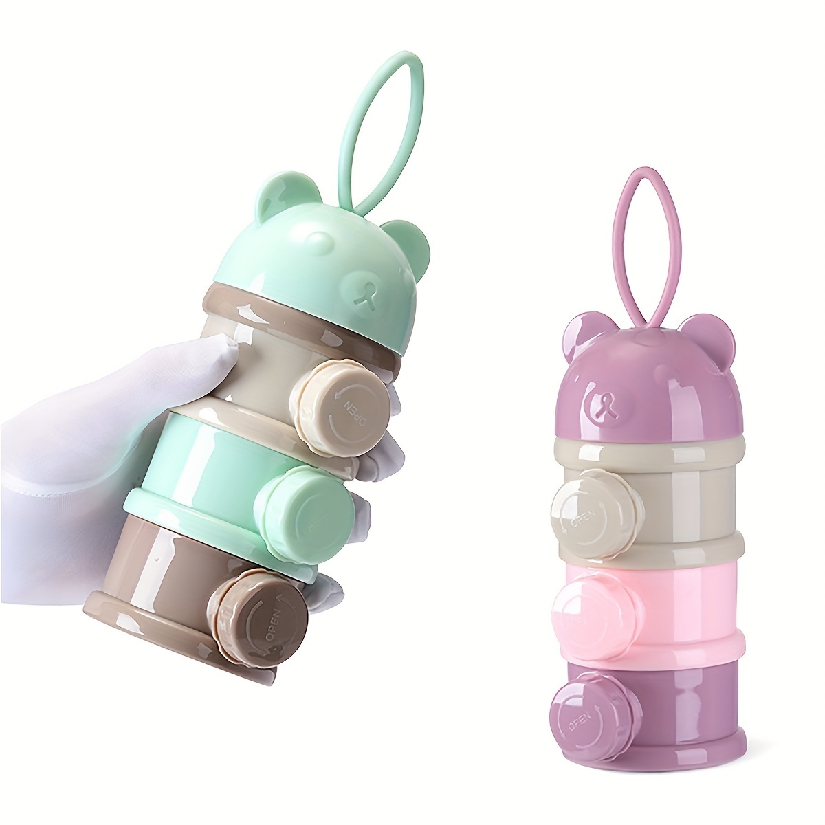 Large Capacity Baby Milk Powde - Snack Container Travel 评论和价格