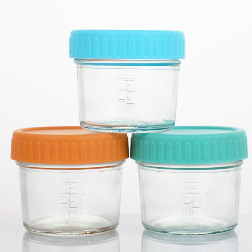 6pcs Multipurpose Glass Baby F - Baby Food Jars Glass 评论和价格