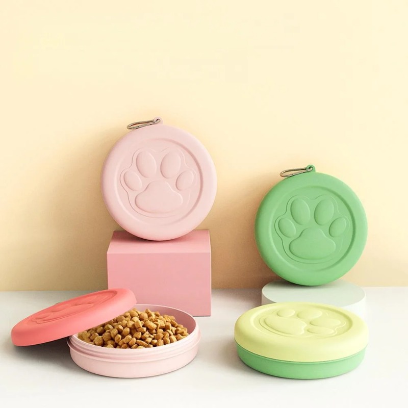 New Pet Outdoor Portable Dog F - Snack Container Travel 评论和价格