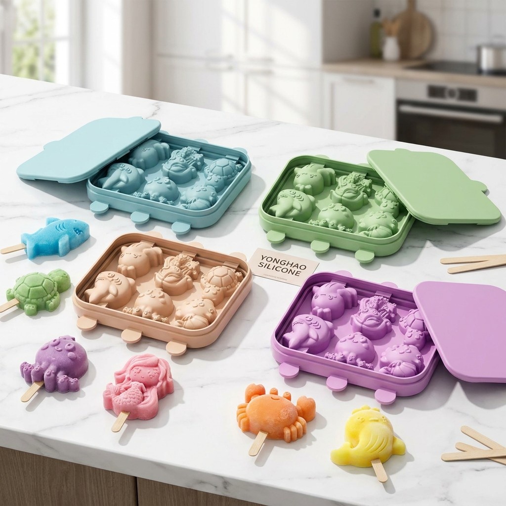 6-Cavity Mermaid Sea Creatures - Baby Food Jelly 评论和价格