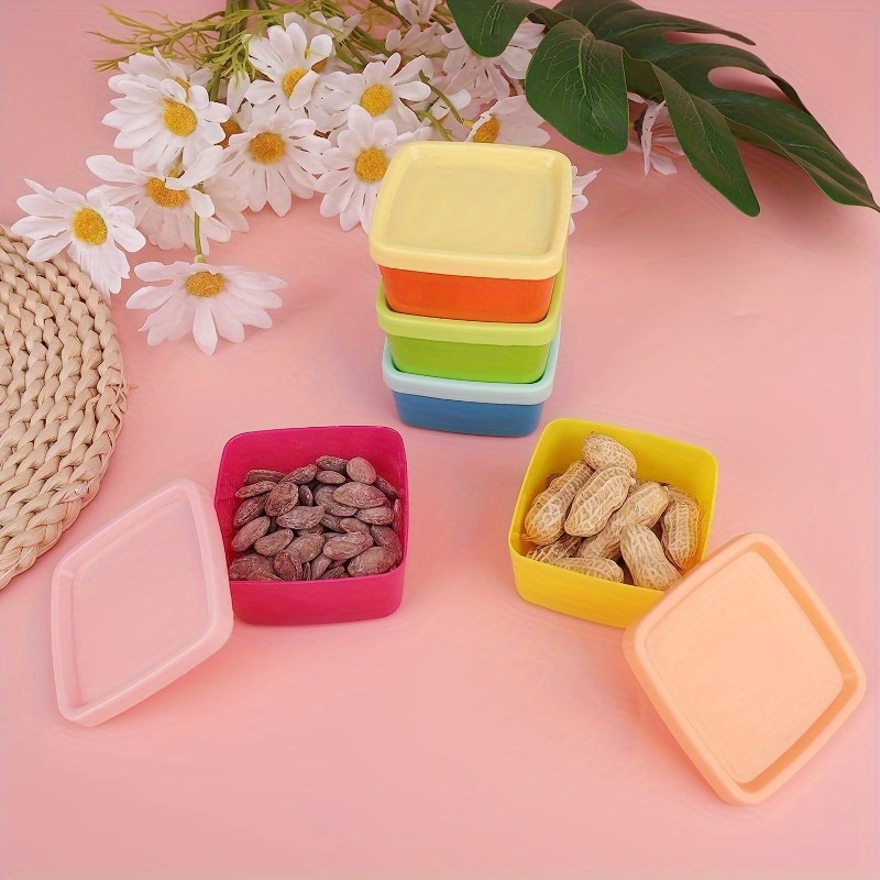 5pcs Rainbow Color Candy Nut S - Snack Container Travel 评论和价格