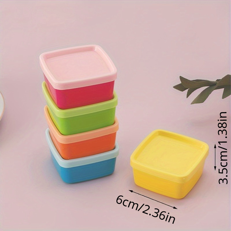 5pcs Rainbow Color Candy Nut S - Snack Container Travel 评论和价格