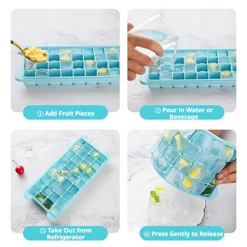 Summer Silicone Ice Cubes Tray - Baby Food Jelly 评论和价格