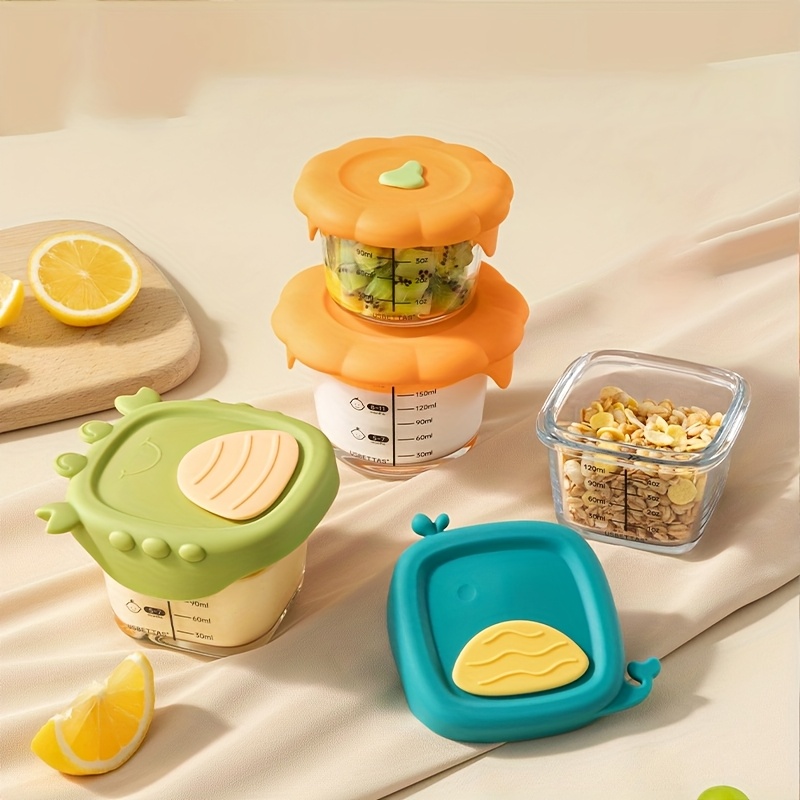 120/180ml Glass Baby Food Cont - Baby Food Jars Glass 评论和价格