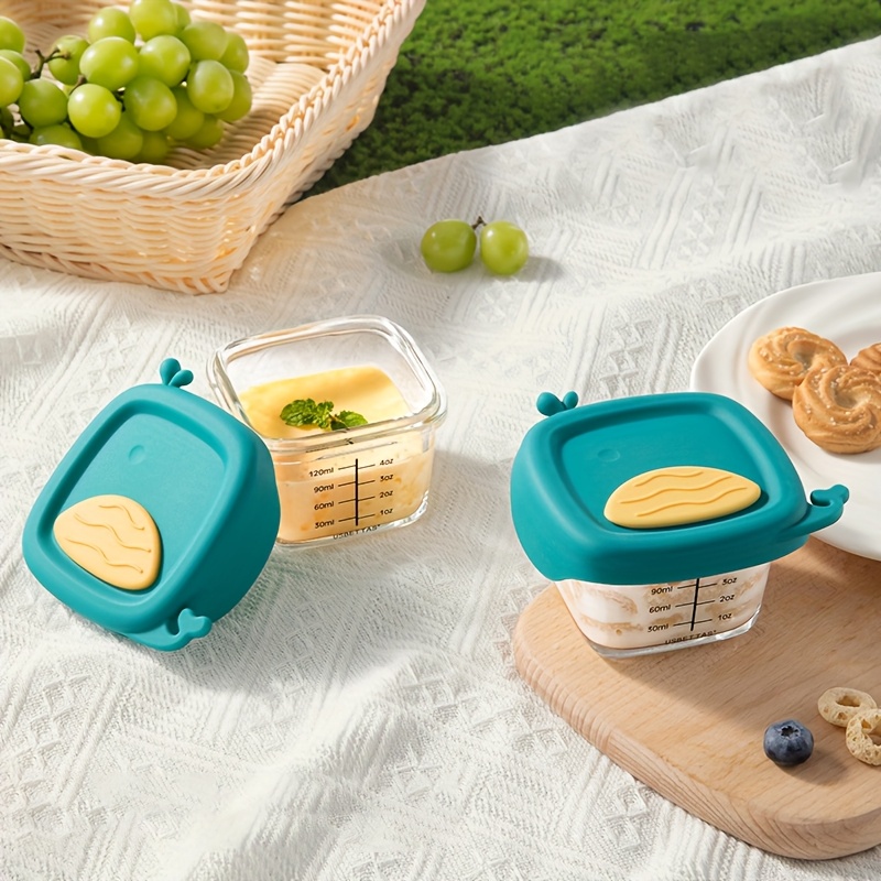 120/180ml Glass Baby Food Cont - Baby Food Jars Glass 评论和价格
