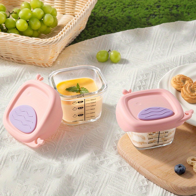 120/180ml Glass Baby Food Cont - Baby Food Jars Glass 评论和价格