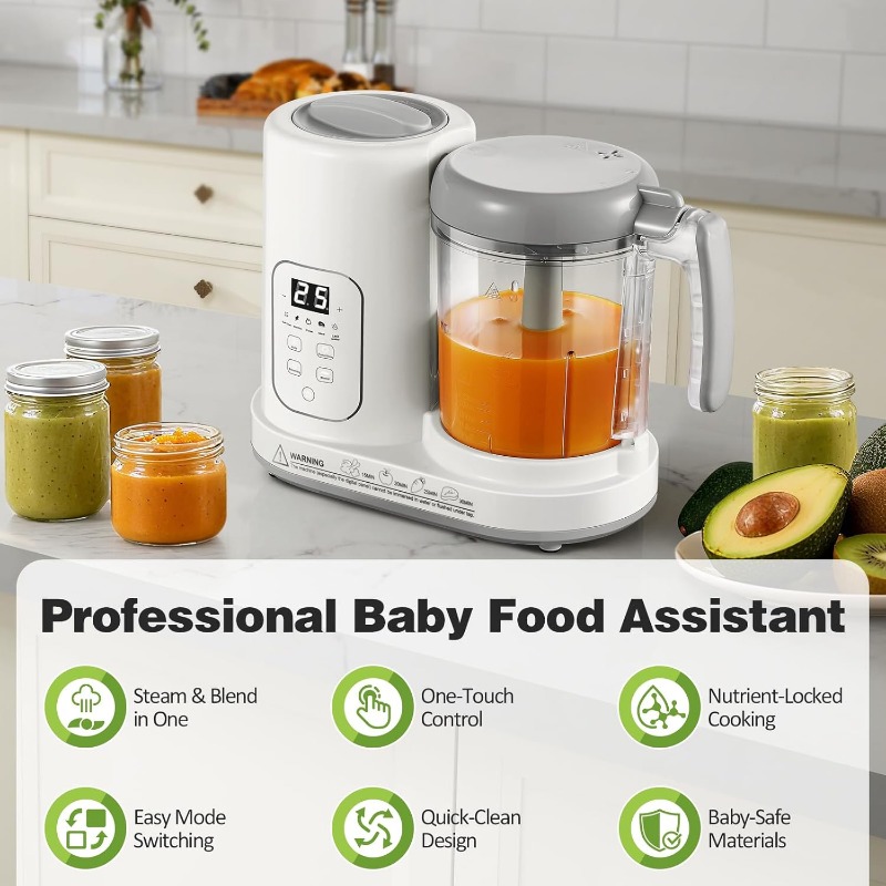 Baby Food Maker Steamer Blende - Baby Food Maker And Steamer 评论和价格