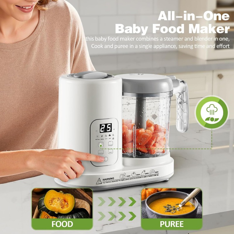 Baby Food Maker Steamer Blende - Baby Food Maker And Steamer 评论和价格