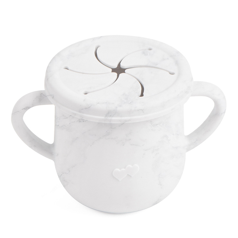 Baby Silicone Feeding Cups Por - Snack Container Travel 评论和价格