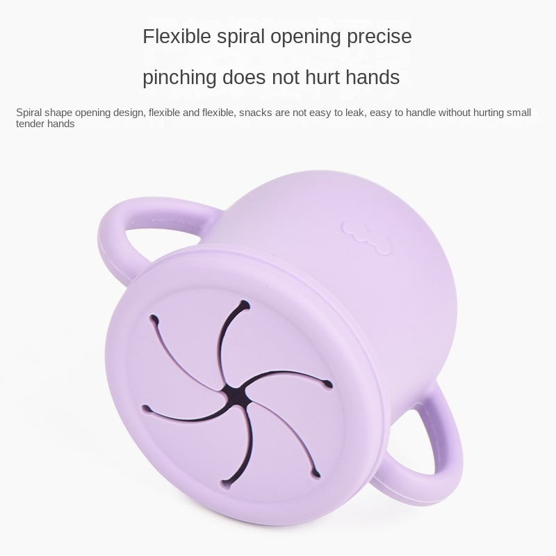 Baby Silicone Feeding Cups Por - Snack Container Travel 评论和价格