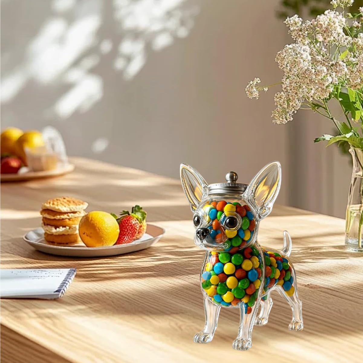 Chihuahua Shaped Container Fre - Snack Container Travel 评论和价格