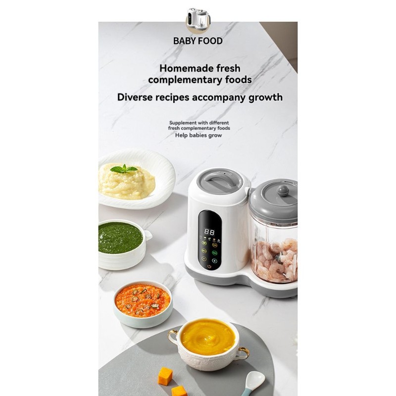 【NEW A39M】 Automatic Baby Food - Baby Food Maker And Steamer 评论和价格