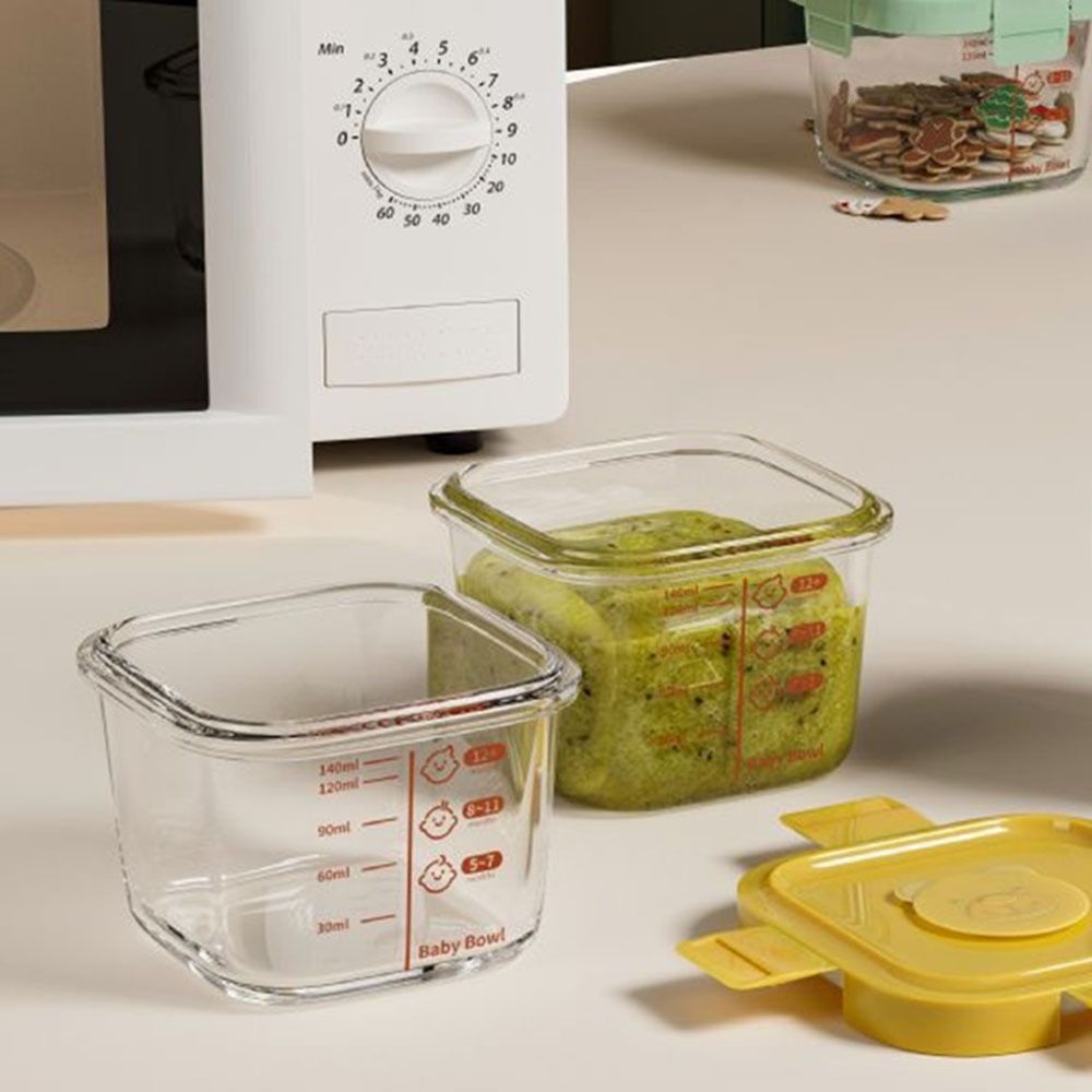 170ml Glass Food Storage Box F - Baby Food Jars Glass 评论和价格