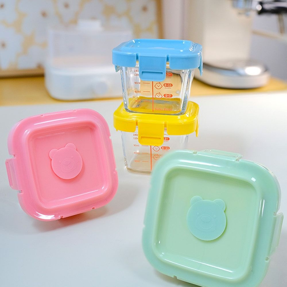 170ml Glass Food Storage Box F - Baby Food Jars Glass 评论和价格