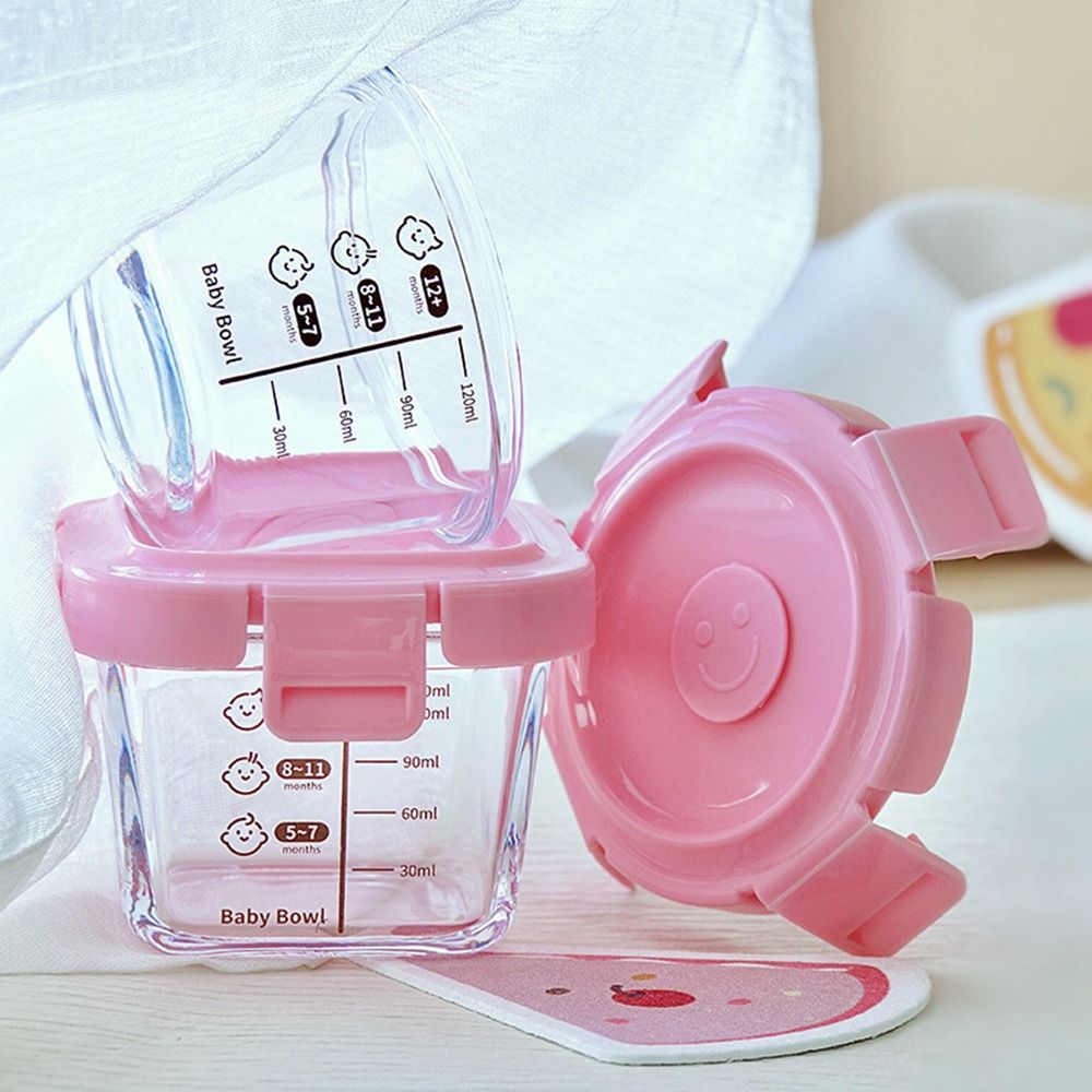 170ml Glass Food Storage Box F - Baby Food Jars Glass 评论和价格