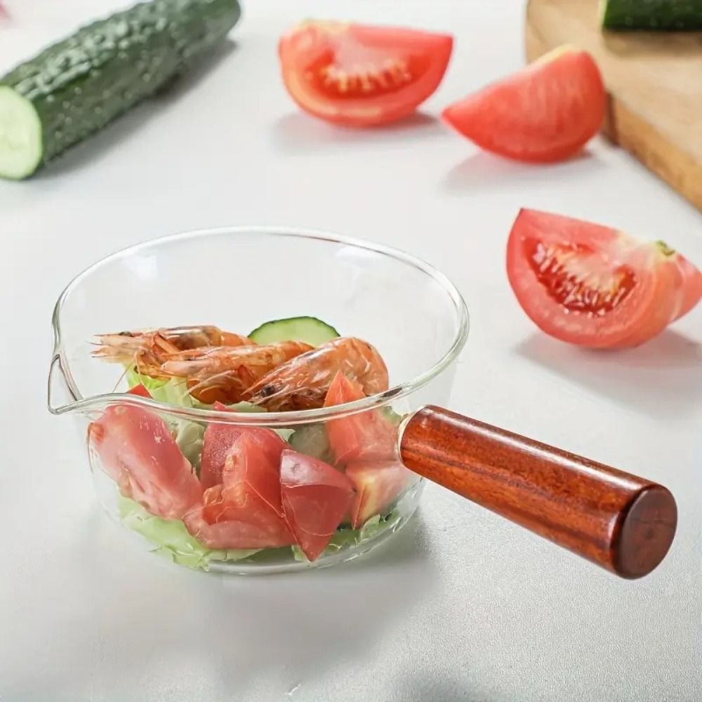 Fashion Wood Handle Glass Milk - Baby Food Warmer 评论和价格
