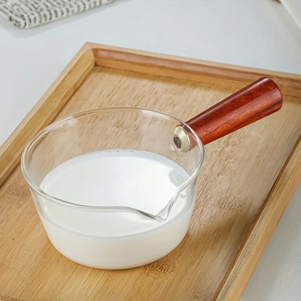 Fashion Wood Handle Glass Milk - Baby Food Warmer 评论和价格