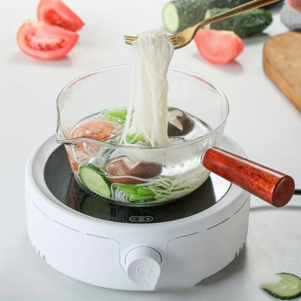 Fashion Wood Handle Glass Milk - Baby Food Warmer 评论和价格