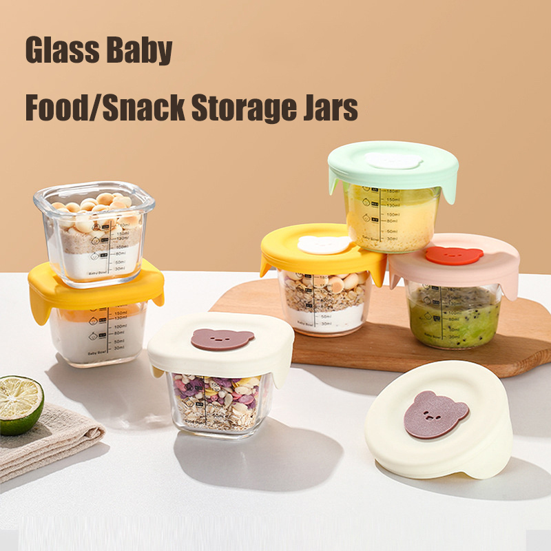 180ml Glass Baby Food Storage  - Baby Food Jars Glass 评论和价格