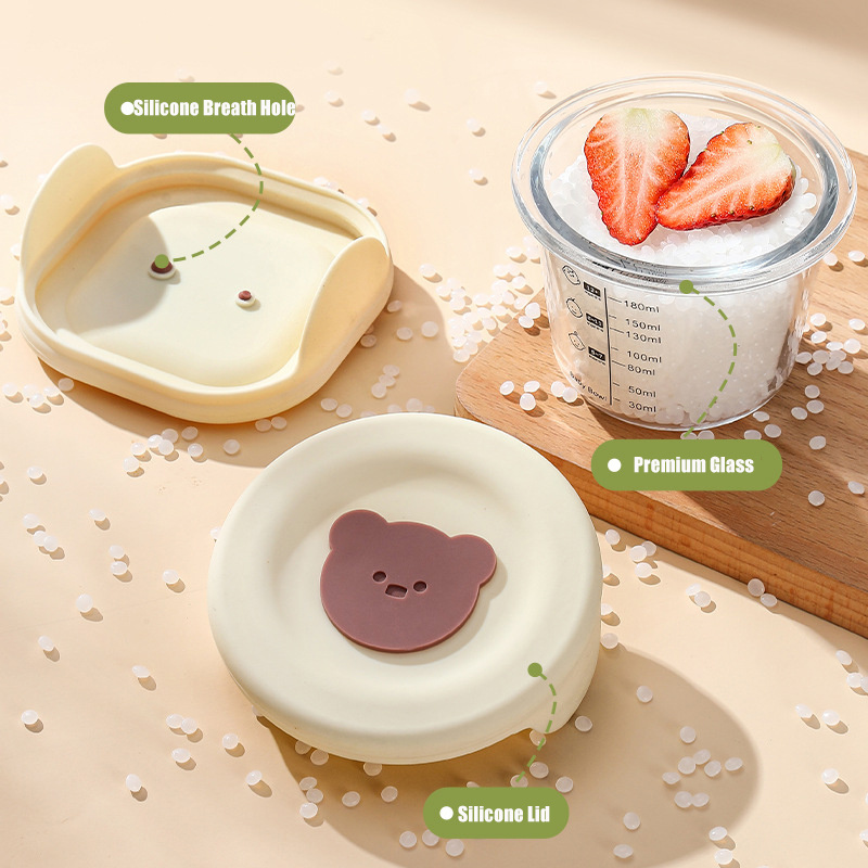 180ml Glass Baby Food Storage  - Baby Food Jars Glass 评论和价格