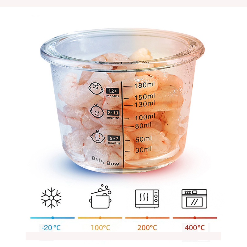 180ml Glass Baby Food Storage  - Baby Food Jars Glass 评论和价格