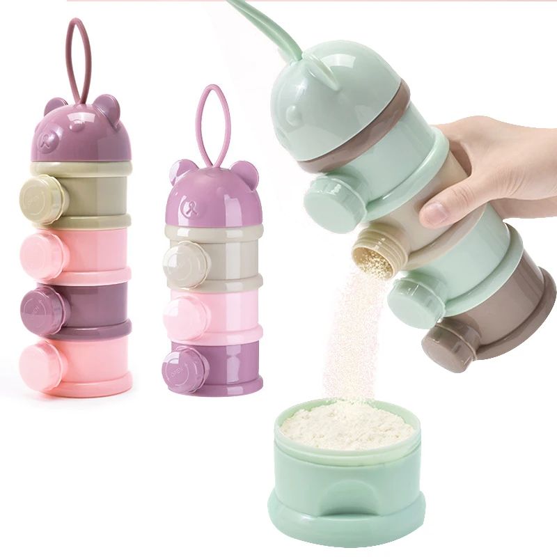 3/4Layer Baby Portable Baby Fo - Snack Container Travel 评论和价格