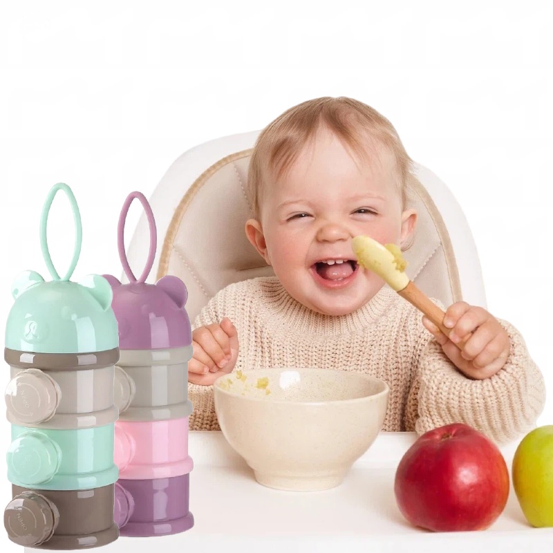 3/4Layer Baby Portable Baby Fo - Snack Container Travel 评论和价格
