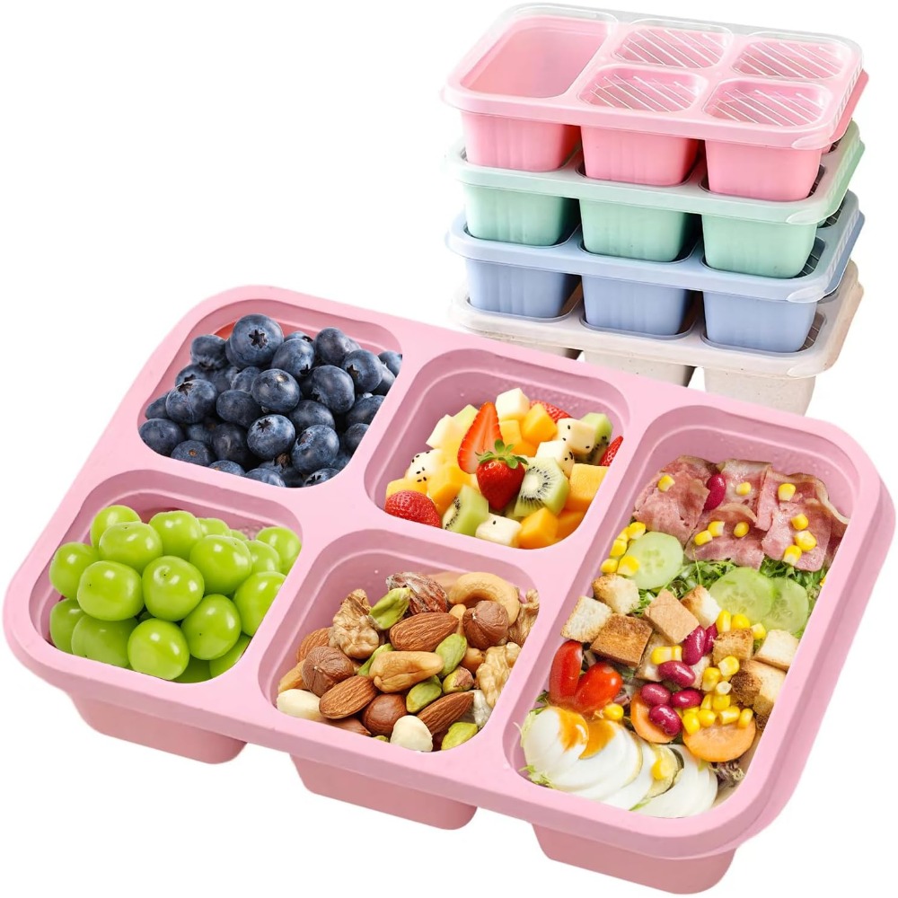 Bento Lunch Box with Reusable  - Snack Container Travel 评论和价格